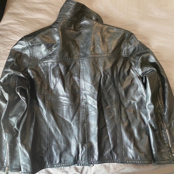 Vintage Gianfranco Ferre authentic leather moto jacket - Picture 6 of 6
